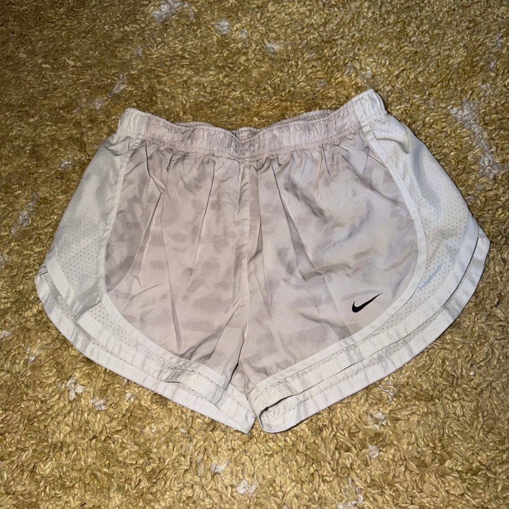 Nike Women's Light Gray Athletic Shorts